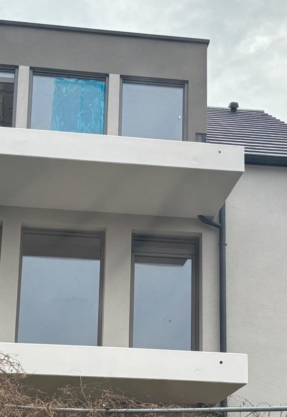 Fenster im Neubau